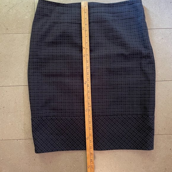 Brooks Brothers Knee Length Pencil Skirt - Black/Gray Sz. 14 - Picture 4 of 9